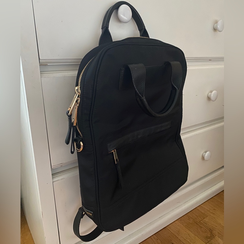 Bartaile Versatile Chic Black Backpack